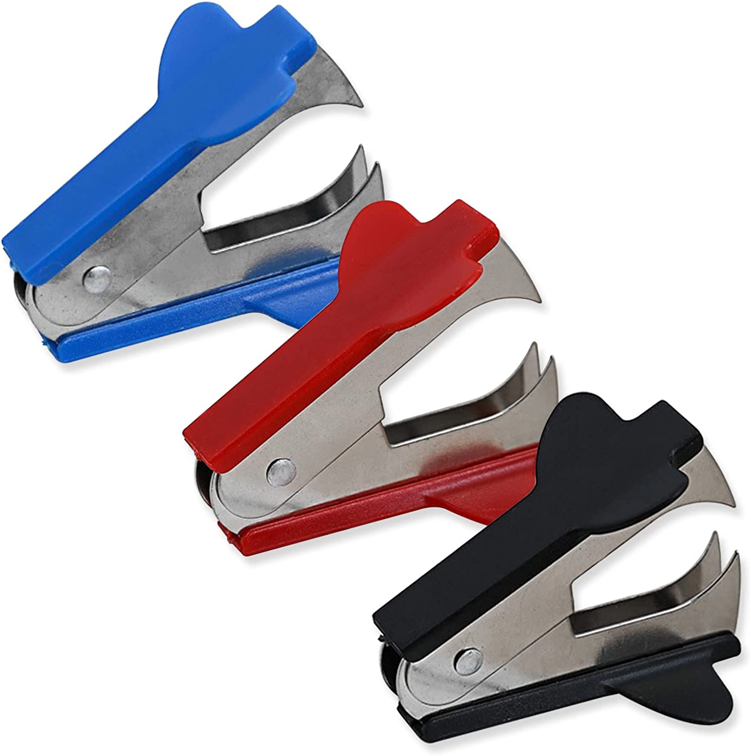 3 Pack Portable Staple Remover Pinch Jaw Style, Lightweight Staple Puller  Remover Tool for Office Home School, Heavy Duty Staple Remover Tack Lifter